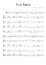 download the accordion score Fox Intox in PDF format