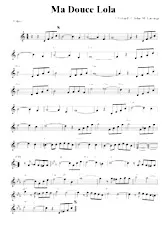 descargar la partitura para acordeón Ma Douce Lola (Boléro) en formato PDF