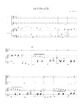 scarica la spartito per fisarmonica Montmartre (Pour 3 Accordéons) in formato PDF