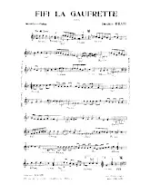 télécharger la partition d'accordéon Fifi la gaufrette (Java) (Orchestration Complète) au format PDF