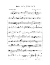télécharger la partition d'accordéon Java des glissades (Orchestration Complète) au format PDF