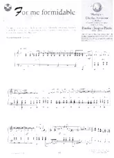 descargar la partitura para acordeón For me formidable en formato PDF