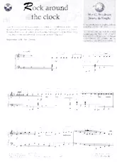 descargar la partitura para acordeón Rock around the clock en formato PDF