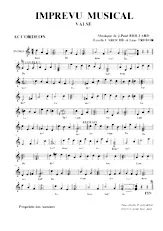 download the accordion score Imprévu musical (Valse) in PDF format