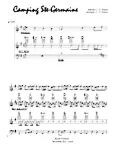 télécharger la partition d'accordéon Camping Ste Germaine au format PDF