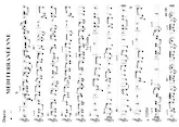 scarica la spartito per fisarmonica Méditerranéenne (Relevé) in formato PDF