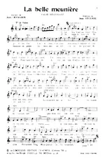 download the accordion score La belle meunière (Valse Régionale) in PDF format