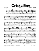 descargar la partitura para acordeón Cristalline (Valse) en formato PDF