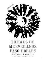 descargar la partitura para acordeón Recueil : Thèmes de merveilleux Paso Dobles (50 Titres) (Album n°1) en formato PDF