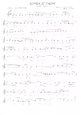 descargar la partitura para acordeón Rumba je t'aime en formato PDF