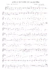 scarica la spartito per fisarmonica Sur le rythme de la samba in formato PDF
