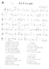 descargar la partitura para acordeón La cascade (Valse) en formato PDF