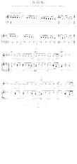 download the accordion score SOS (Chant : Abba) in PDF format