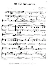 descargar la partitura para acordeón Me and Mrs Jones en formato PDF