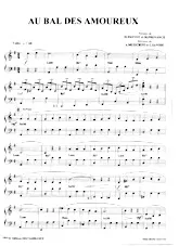 scarica la spartito per fisarmonica Au bal des amoureux (Valse) in formato PDF