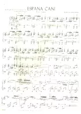 download the accordion score España Cañi (Arrangement : Pietro Deiro) (Paso Doble) in PDF format