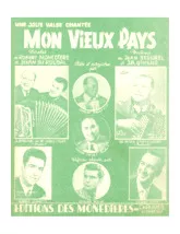 download the accordion score Mon vieux pays (Orchestration Complète) (Valse) in PDF format