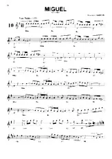 descargar la partitura para acordeón Miguel (Paso Doble) en formato PDF