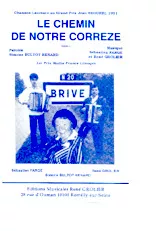 scarica la spartito per fisarmonica Le chemin de notre corrèze (Boléro) in formato PDF
