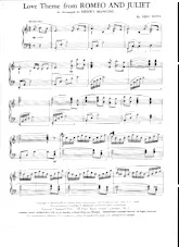 descargar la partitura para acordeón Love theme from Roméo and Juliet (Arrangement : Henry Mancini) en formato PDF