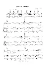 télécharger la partition d'accordéon Love's theme (Piano) au format PDF