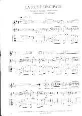 download the accordion score La rue principale (Tablature guitare) in PDF format