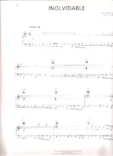 descargar la partitura para acordeón Inolvidable (Boléro) en formato PDF