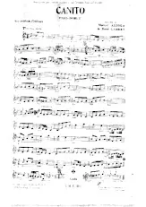 scarica la spartito per fisarmonica Canito (Paso Doble) in formato PDF