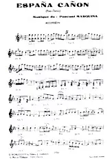 download the accordion score España Cañon (Paso Doble) in PDF format
