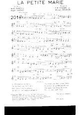 descargar la partitura para acordeón La petite Marie (Marche) en formato PDF