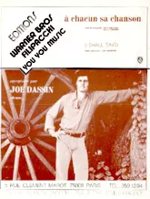 download the accordion score A chacun sa chanson (I shall sing) (Chant : Joe Dassin) in PDF format