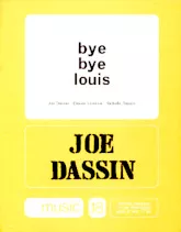 scarica la spartito per fisarmonica Bye bye Louis in formato PDF