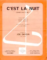 télécharger la partition d'accordéon C'est la nuit (Dance with me) (Chant : Joe Dassin) au format PDF