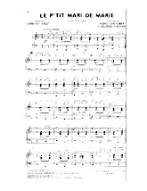 télécharger la partition d'accordéon Le p'tit mari de Marie (Step Marche) (Piano) au format PDF
