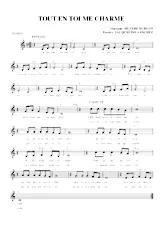 télécharger la partition d'accordéon Tout en toi me charme (Tango Chanté) au format PDF