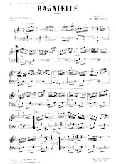 scarica la spartito per fisarmonica Bagatelle (Polka) in formato PDF