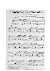 télécharger la partition d'accordéon Tendresse Sentimentale (Valse) au format PDF