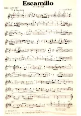 download the accordion score Escamillo (Paso Doble) (Partie saxo alto mib) in PDF format