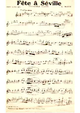 télécharger la partition d'accordéon Fête à Séville (Paso Doble Chanté) (Partie Saxo alto mib) au format PDF