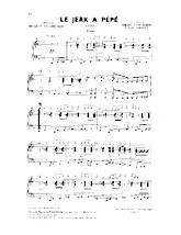 télécharger la partition d'accordéon Le jerk à Pépé (Piano) au format PDF