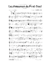 télécharger la partition d'accordéon Les amoureux du Pont Neuf (Valse) au format PDF