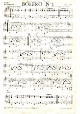scarica la spartito per fisarmonica Boléro (n°1 + n°2 + n°3) in formato PDF