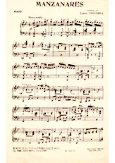 descargar la partitura para acordeón Manzanares (Paso Doble) (Piano) en formato PDF