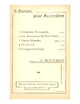 download the accordion score Recueil 5 Danses pour Accordéon in PDF format