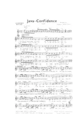 télécharger la partition d'accordéon Java Confidence au format PDF