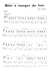 download the accordion score Elle était bête à manger du foin in PDF format