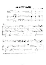 download the accordion score Un petit slow in PDF format