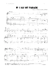 download the accordion score N°1 au hit parade in PDF format