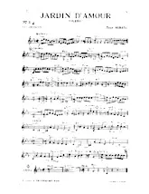 télécharger la partition d'accordéon Jardin d'amour (Boléro) au format PDF