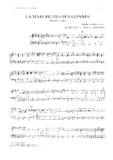 download the accordion score La marche des pensionnés in PDF format
